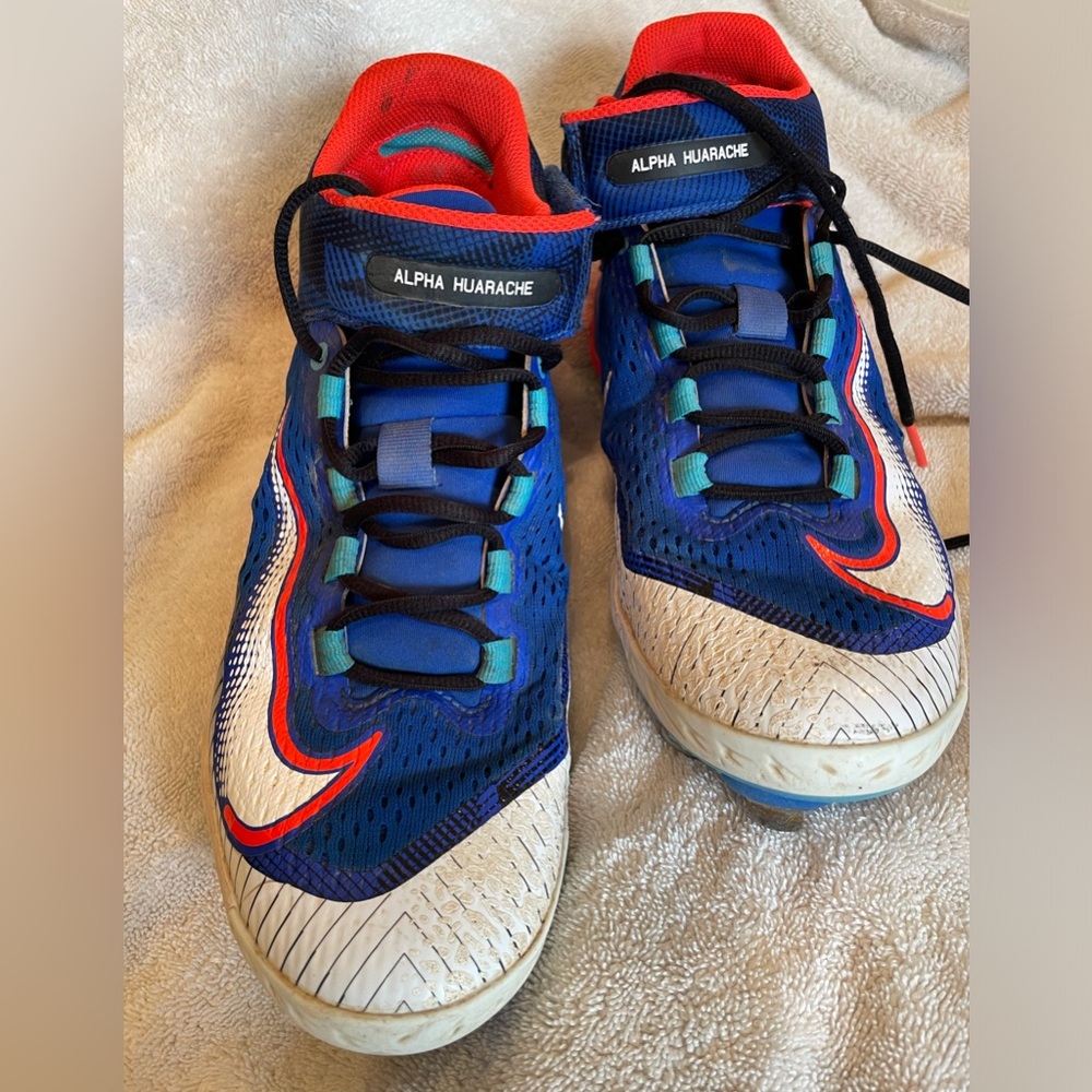 Nike Alpha Huarache Elite 4 Premium Mid Father's Day Size 8